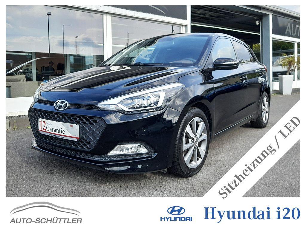 HYUNDAI i20 blue ,LED,Sitzheizung,Navi,PDC,Spurh.Scheckh